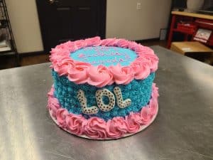 lol surprise birthday cake