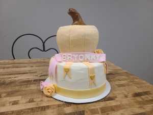 squash shaped birthday cake